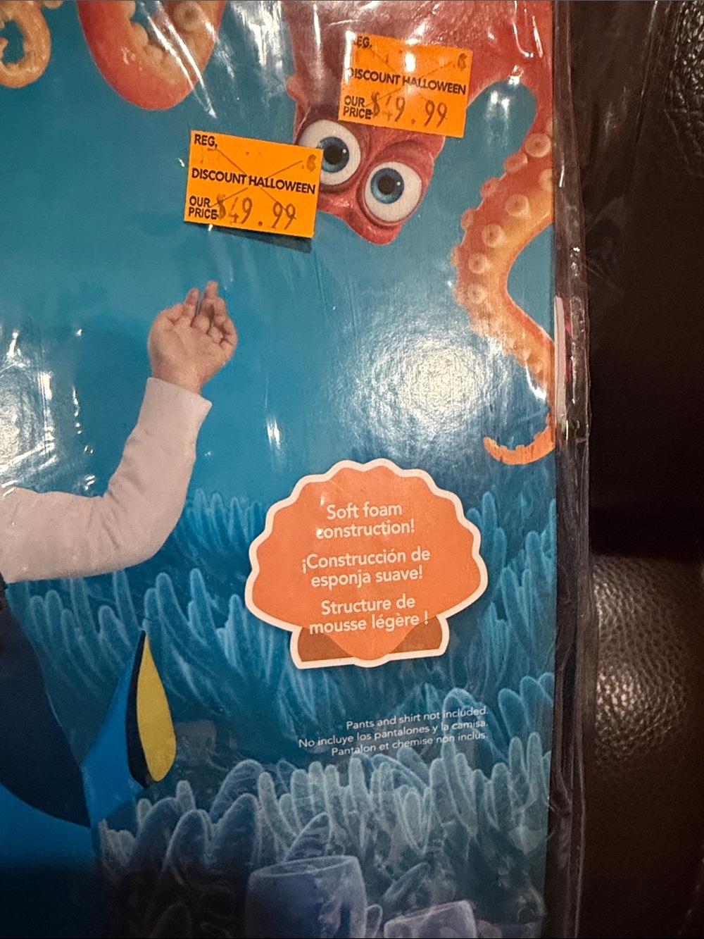 Vintage Disney Pixar Finding Dory Costume NWT - Picture 4 of 4